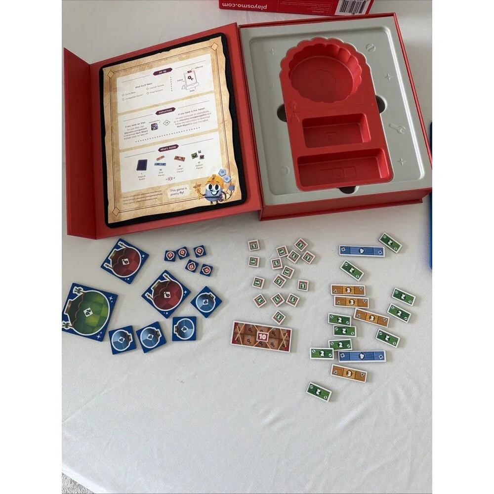 Osmo Math Wizard and the Amazing Airships iPad Fire Tablet Ages 6-8 Grade 1 & 2